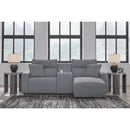  Manufacturer Color_Salt and Pepper -- Signature Design by Ashley ModMax II Power Reclining Fabric 3 pc Sectional IMAGE 5