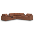  Manufacturer Color_Spice -- Signature Design by Ashley Modmax Fabric 7 pc Sectional IMAGE 1