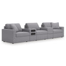  Manufacturer Color_Granite  -- Modmax 92104S64 5 pc Sectional with Audio System IMAGE 1