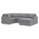  Manufacturer Color_Granite  -- Modmax 92104S65 4 pc Sectional with Chaise IMAGE 1