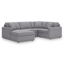  Manufacturer Color_Granite  -- Modmax 92104S66 4 pc Sectional with Chaise IMAGE 1