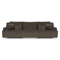  Manufacturer Color_Chocolate -- Signature Design by Ashley Top Tier Reclining Fabric Sofa IMAGE 1