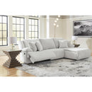  Manufacturer Color_Alloy  --  Top Tier 92706S6 3 pc Sectional Sofa Chaise IMAGE 5