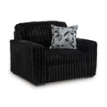  Manufacturer Color_Onyx -- Signature Design by Ashley Midnight Madness Stationary Fabric Chair IMAGE 1