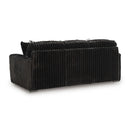  Manufacturer Color_Onyx  -- Signature Design by Ashley Midnight Madness Stationary Fabric Sofa IMAGE 3