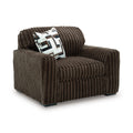  Manufacturer Color_Chocolate -- Midnight-Madness 9810423 Chair and a Half IMAGE 1