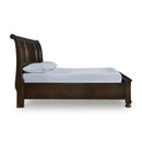  Size_Queen  -- Millennium Porter Sleigh Bed with Storage IMAGE 3