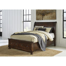  Size_Queen  -- Millennium Porter Sleigh Bed with Storage IMAGE 5
