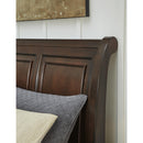  Size_Queen  -- Millennium Porter Sleigh Bed with Storage IMAGE 6