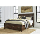  Size_King  -- Porter B697B45 King Sleigh Storage Bed IMAGE 5