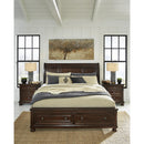  Size_King  -- Porter B697B45 King Sleigh Storage Bed IMAGE 8