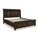  Size_California King  -- Porter B697B47 California King Sleigh Storage Bed IMAGE 4