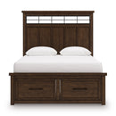 Size_Queen  -- Signature Design by Ashley Taffenbrook Panel Bed with Storage IMAGE 3
