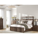  Size_King  -- Taffenbrook B849B4 King Panel Storage Bed IMAGE 11