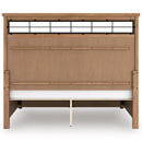  Size_King  -- Taffenbrook B849B4 King Panel Storage Bed IMAGE 5