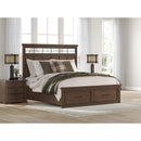  Size_King  -- Taffenbrook B849B4 King Panel Storage Bed IMAGE 6