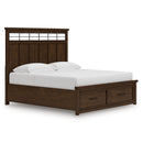  Size_California King  -- Taffenbrook B849B5 California King Panel Storage Bed IMAGE 1
