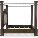  Size_King  -- Signature Design by Ashley Maylee Upholstered Canopy Bed IMAGE 3