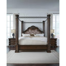  Size_Queen  -- Maylee B947B8 Queen Canopy Bed IMAGE 12