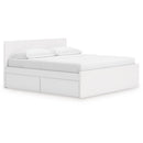  Size_King  -- Onita EB9630B20 King Panel Platform Bed with Storage IMAGE 1