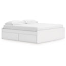  Size_King  -- Onita EB9630B23 King Platform Bed with 1 Side Storage IMAGE 1