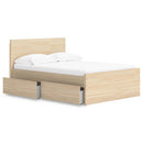  Size_Full  -- Onita EB9632B11 Full Panel Platform Bed with 1 Side Storage IMAGE 2