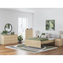  Size_Queen  -- Onita EB9632B3 Queen Platform Bed IMAGE 7