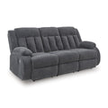  Manufacturer Color_Steel -- Signature Design by Ashley Observation Power Reclining Fabric Sofa IMAGE 1