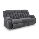  Manufacturer Color_Steel -- Signature Design by Ashley Observation Power Reclining Fabric Sofa IMAGE 2