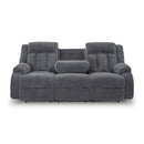  Manufacturer Color_Steel -- Signature Design by Ashley Observation Power Reclining Fabric Sofa IMAGE 4