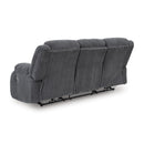  Manufacturer Color_Steel -- Signature Design by Ashley Observation Power Reclining Fabric Sofa IMAGE 5