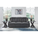  Manufacturer Color_Steel -- Signature Design by Ashley Observation Power Reclining Fabric Sofa IMAGE 6