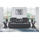  Manufacturer Color_Steel -- Signature Design by Ashley Observation Power Reclining Fabric Sofa IMAGE 7