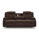  Manufacturer Color_Chocolate -- Observation PC2140699 Reclining Power Sofa with Drop Down Table IMAGE 3