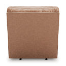  Manufacturer Color_Caramel -- Signature Design by Ashley WillowBend Rocker Leather Look Recliner IMAGE 4