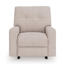  Manufacturer Color_Stone -- Signature Design by Ashley Larimer Rocker Fabric Recliner IMAGE 3