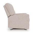  Manufacturer Color_Stone -- Signature Design by Ashley Larimer Rocker Fabric Recliner IMAGE 4