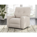  Manufacturer Color_Stone -- Signature Design by Ashley Larimer Rocker Fabric Recliner IMAGE 6