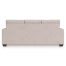  Manufacturer Color_Stone  -- Signature Design by Ashley Larimer Stationary Fabric Sofa IMAGE 4