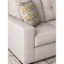  Manufacturer Color_Stone  -- Signature Design by Ashley Larimer Stationary Fabric Sofa IMAGE 6