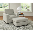  Manufacturer Color_Smoke  -- Signature Design by Ashley Greenbriar Stationary Fabric Chair IMAGE 5