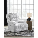 Manufacturer Color_Alloy -- Signature Design by Ashley Falls Fabric Recliner with Wall Recline IMAGE 5