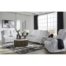  Manufacturer Color_Alloy -- Signature Design by Ashley Falls Power Reclining Fabric Loveseat with Console IMAGE 17