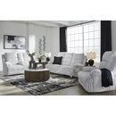  Manufacturer Color_Alloy -- Signature Design by Ashley Falls Power Reclining Fabric Loveseat with Console IMAGE 18