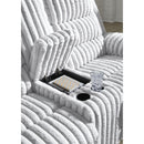  Manufacturer Color_Alloy -- Signature Design by Ashley Falls Power Reclining Fabric Loveseat with Console IMAGE 6