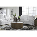  Manufacturer Color_Alloy -- Signature Design by Ashley Falls Power Reclining Fabric Sofa IMAGE 11