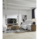  Manufacturer Color_Alloy -- Signature Design by Ashley Falls Power Reclining Fabric Sofa IMAGE 14