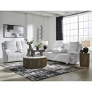  Manufacturer Color_Alloy -- Signature Design by Ashley Falls Power Reclining Fabric Sofa IMAGE 15