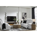  Manufacturer Color_Alloy -- Signature Design by Ashley Falls Power Reclining Fabric Sofa IMAGE 20