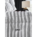  Manufacturer Color_Alloy -- Signature Design by Ashley Falls Power Reclining Fabric Sofa IMAGE 9